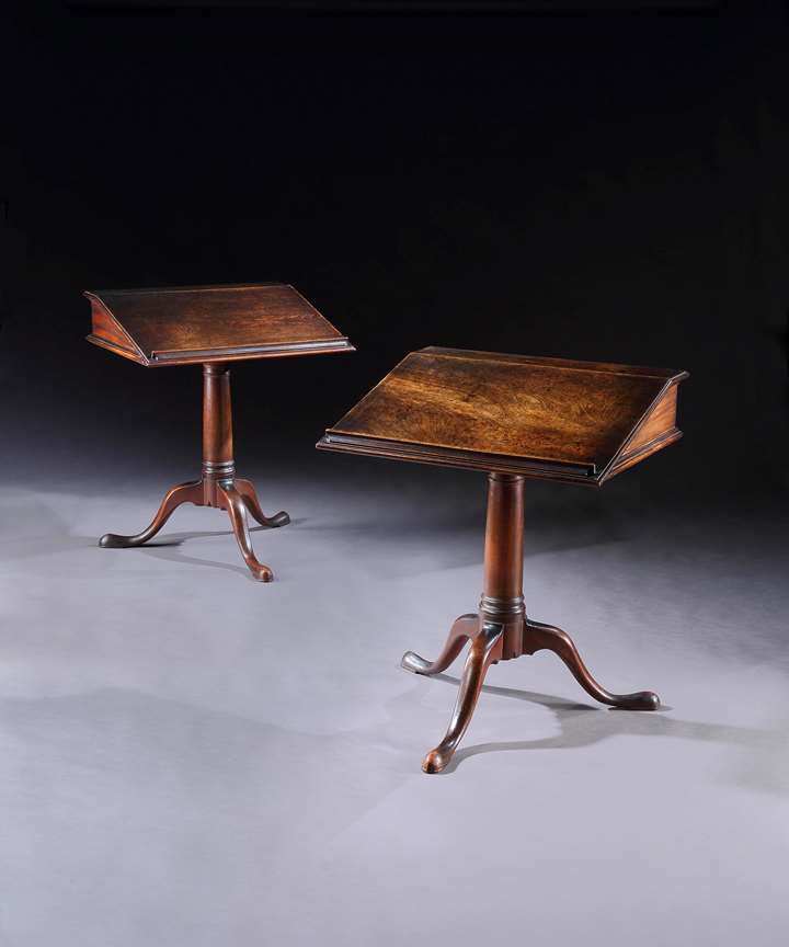 The Trinity College Mahogany Reading Tables by Richard Shepherd
